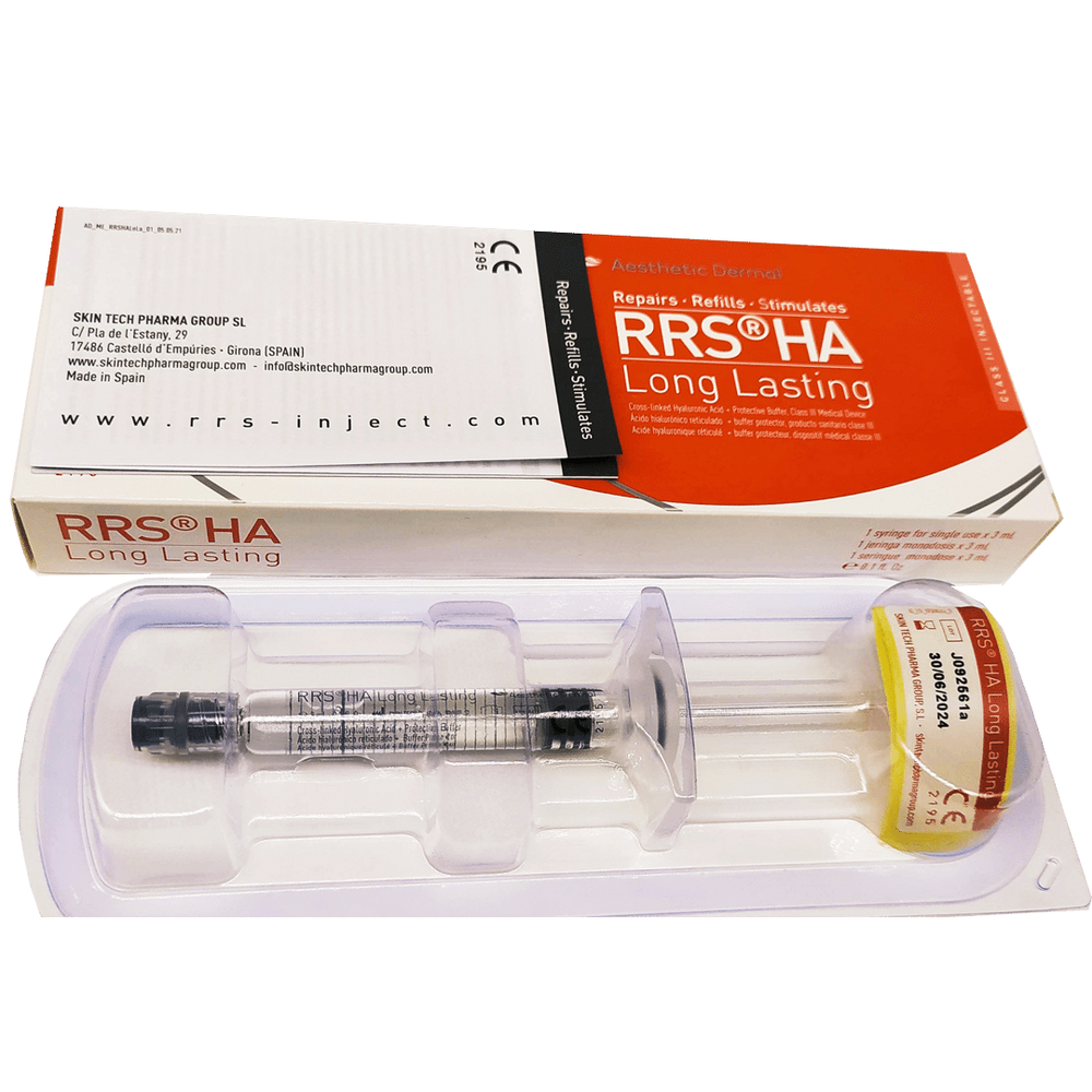 RRS Long Lasting (3mL) – Hybrid Bioremodeling Injectable for Instant Lifting & 7-Point Face Sculpting