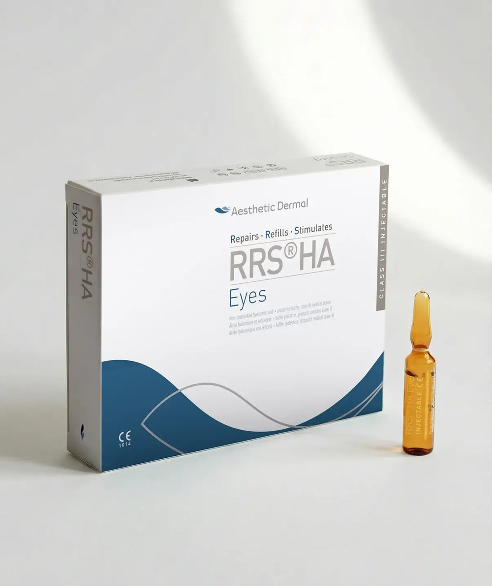 RRS HA Eyes (Box of 12 x 1.5ml) – Advanced Periorbital Mesotherapy & Whitening